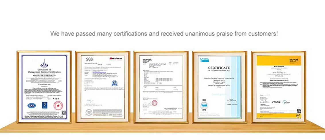 SOLAMNI Certifictate SOLAMNI Certifictate